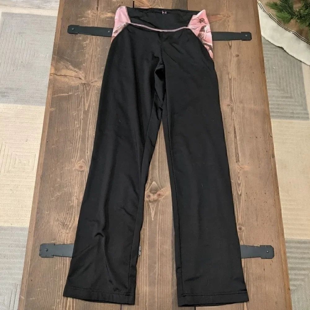 Huntworth leggings black pink camo small